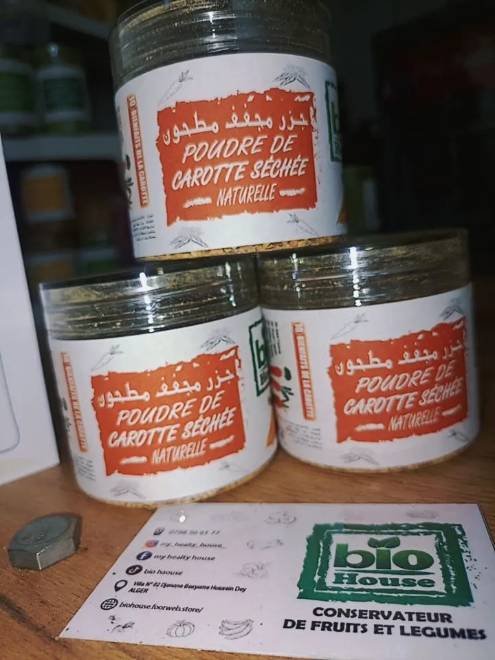 Poudre de carotte