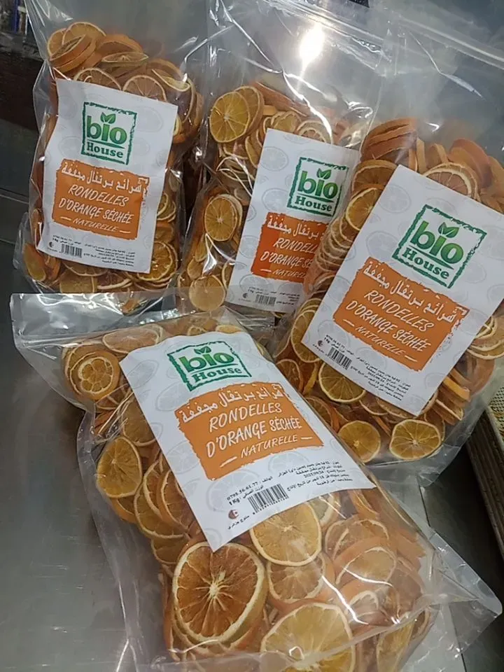 Rondelle orange 🍊séché